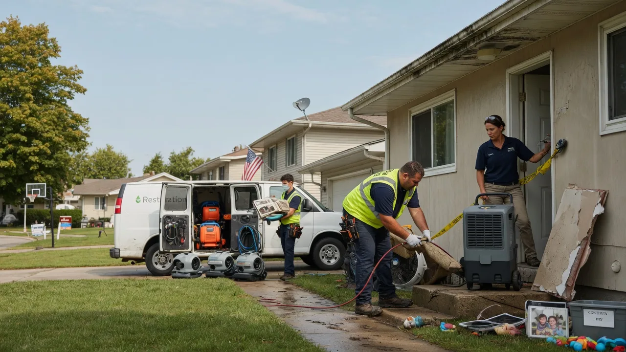 Water Damage Restoration in Unity, WI near me